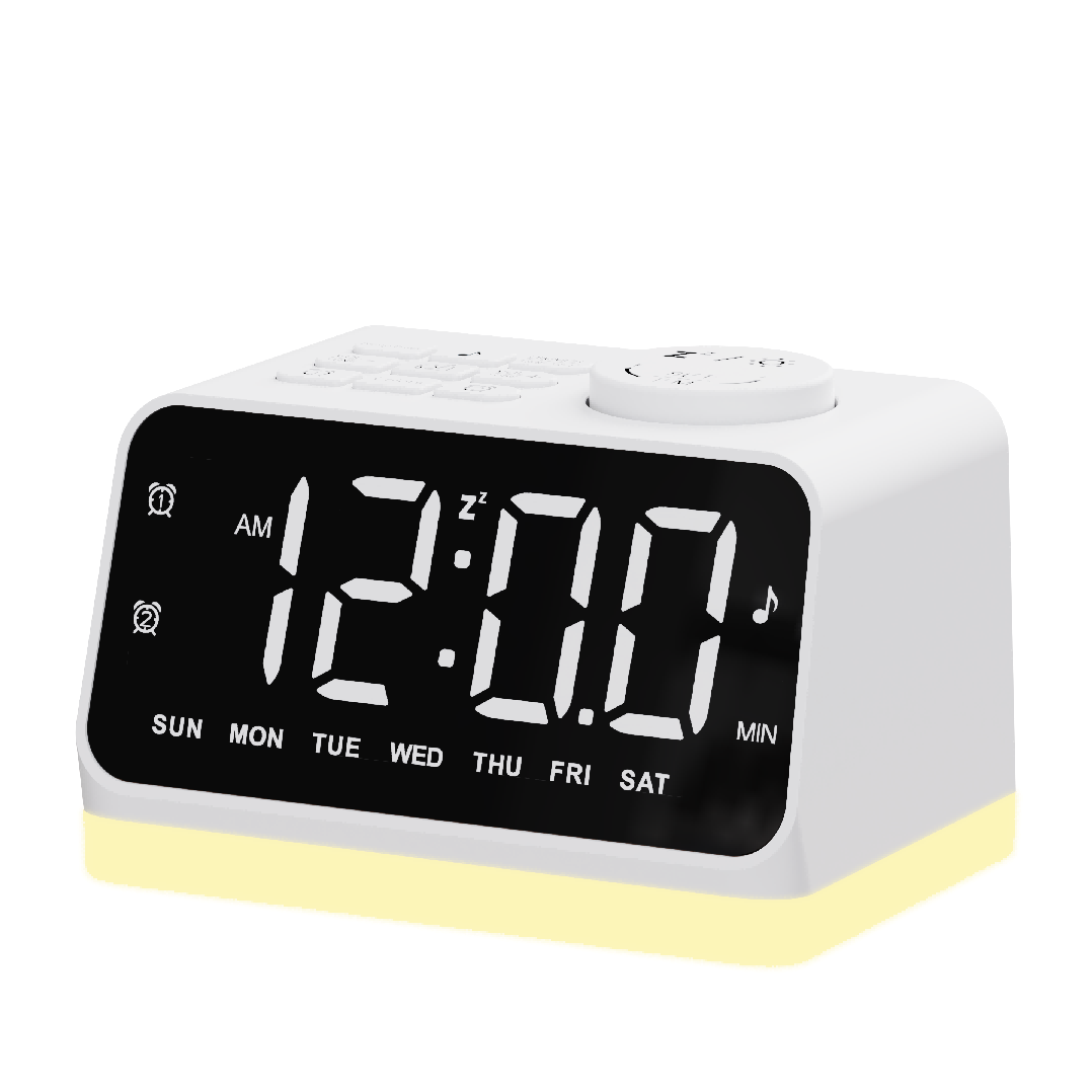 CH-09 RGB Night Light FM Radio Alarm Clock