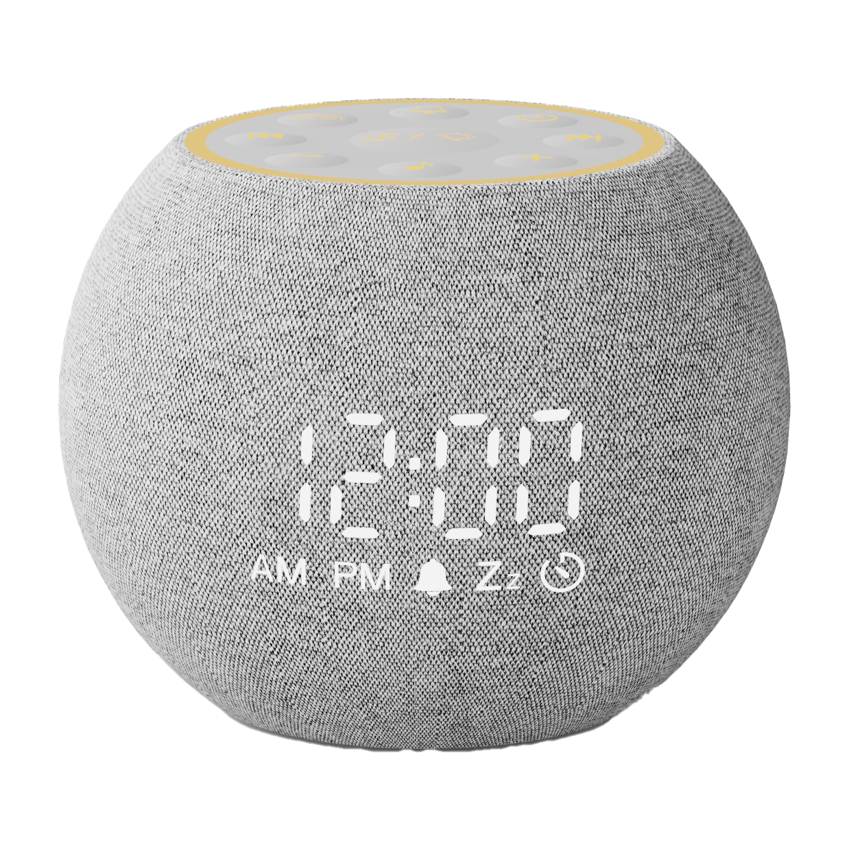 SM-10 White Noise Alarm Clock with Warm Night Light